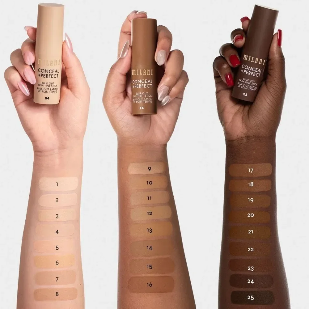 🦋 Milani Shade 5 Conceal + Perfect Skin Tint Stick Blur Out Tinted Moisturizer